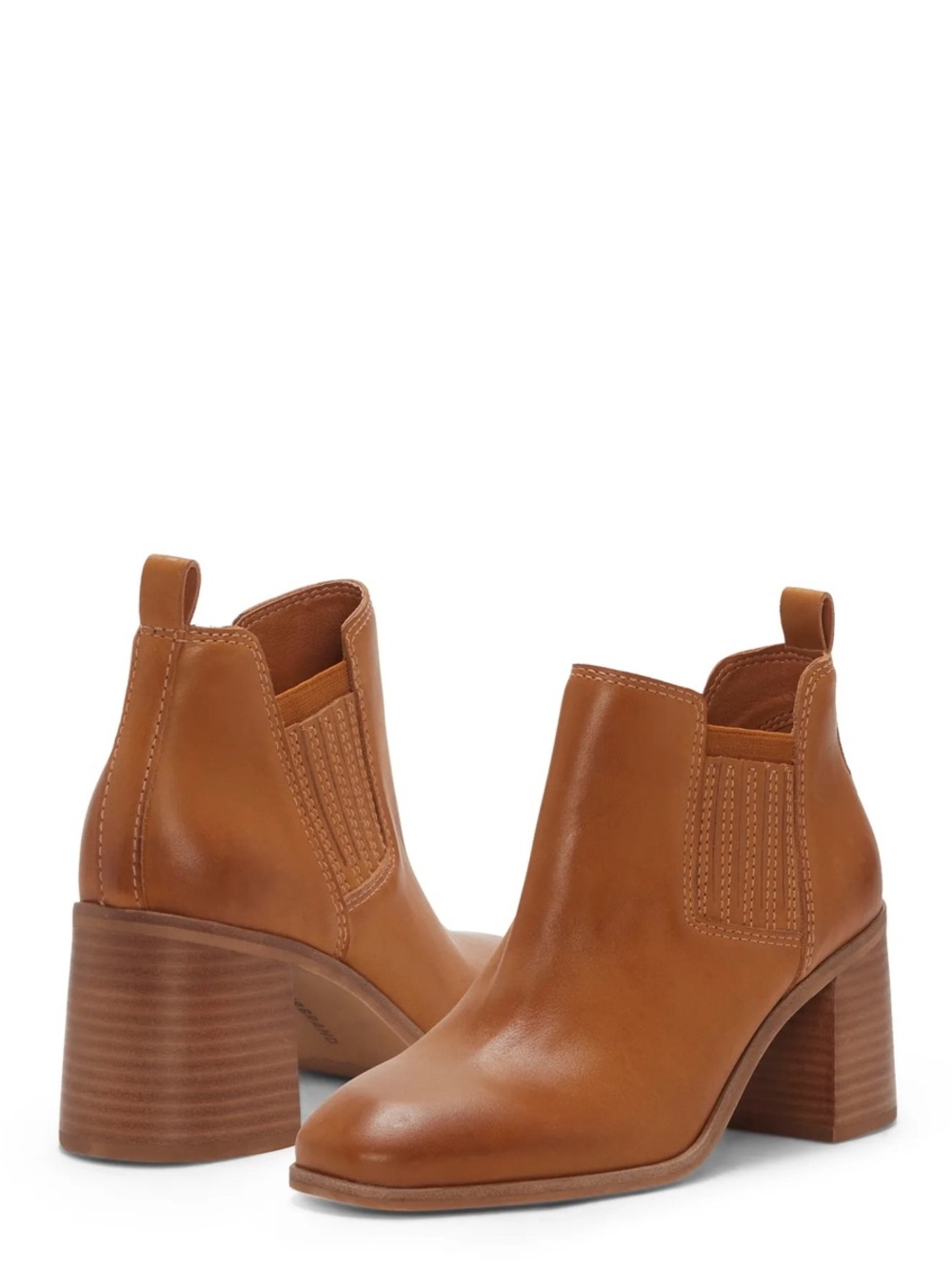 Lucky Brand Debruh Heeled Bootie Medium Dark Brown Size 8